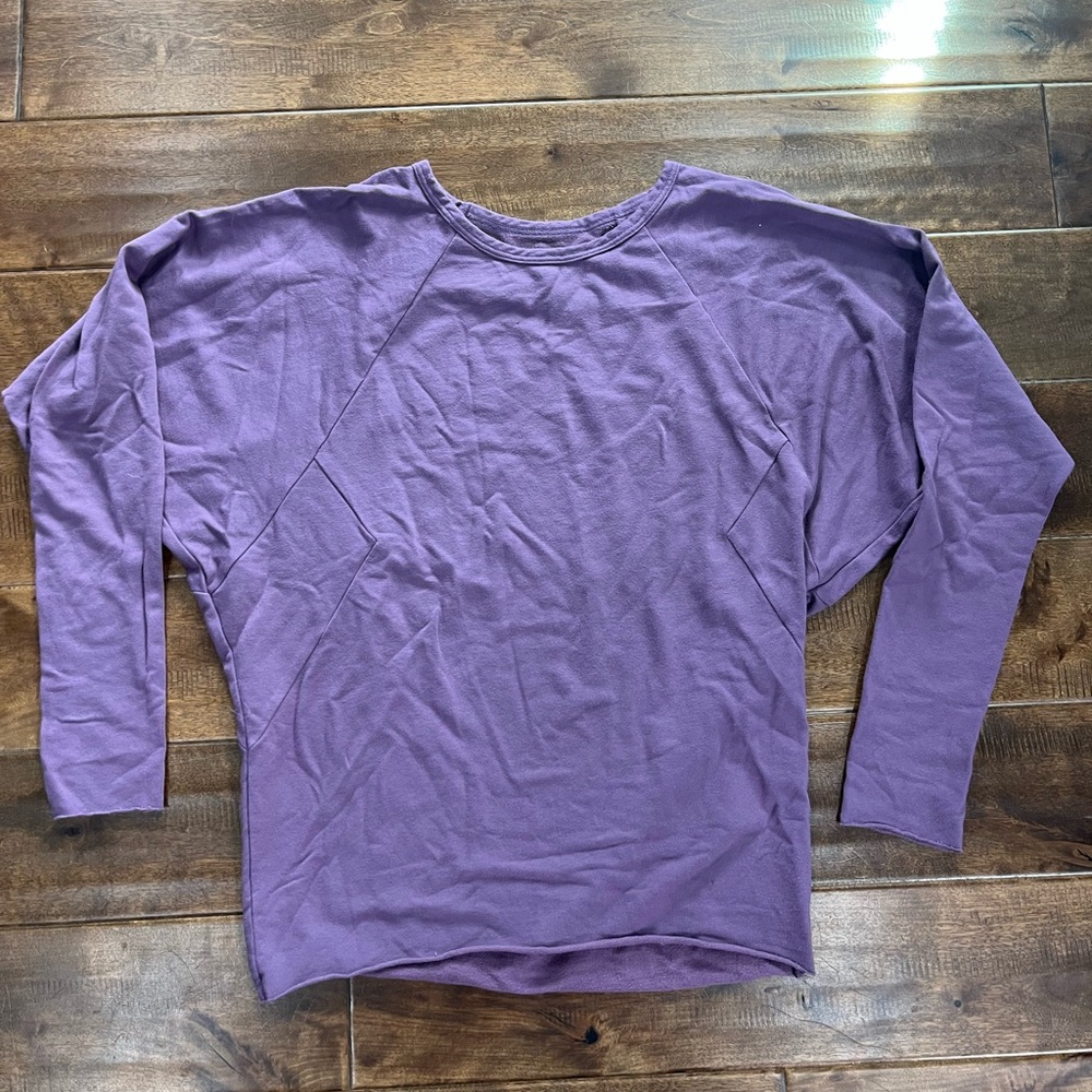 Purple Fleo long sleeve